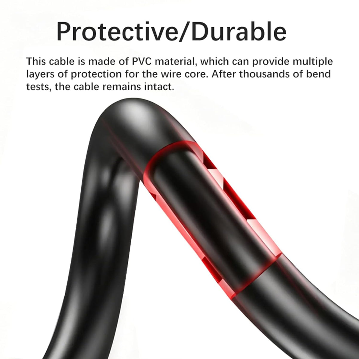 DisplayPort Cable 1.4,8K DP Cable 6.6ft (8K@60Hz, 4K@240Hz, 2K@1800Hz) HBR3 Support 32.4Gbps, HDR, Braided Display Port for Gaming Monitor, Graphics, PC (2M)