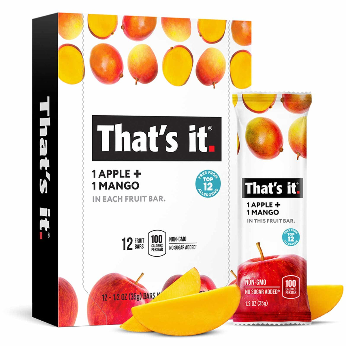That’s it. Variety, 100% Natural Real Fruit Bar, High Fiber Vegan, Gluten Free Healthy Snack, Paleo for Children & Adults, Non GMO No Added Sugar (Blueberry, Strawberry, Fig) (36 Pack)