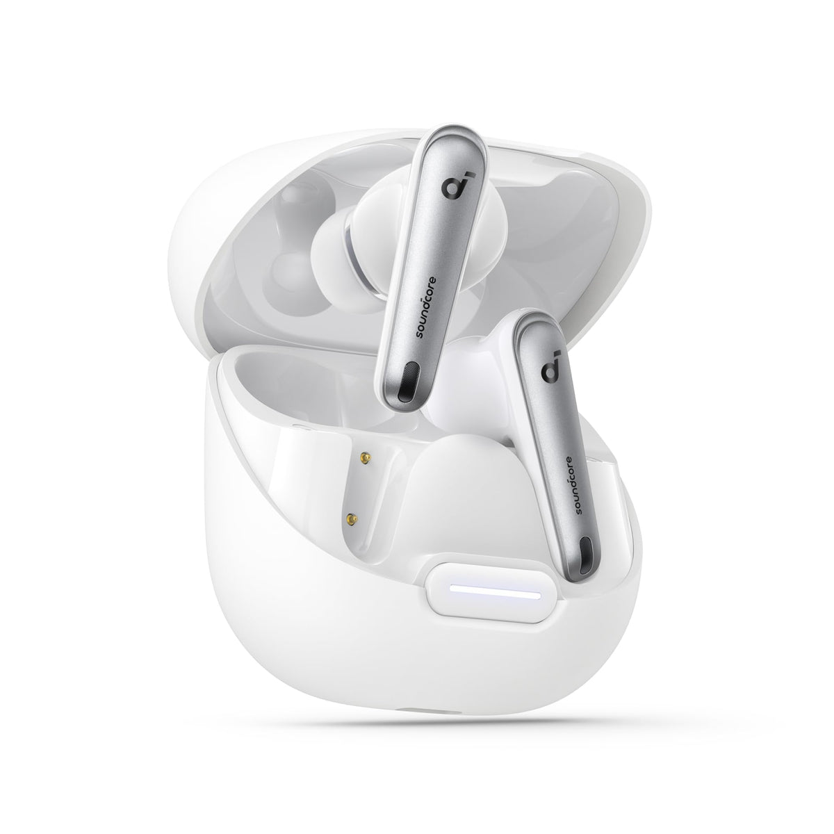 Soundcore by Anker Liberty 4 NC Wireless Earbuds, 98.5% Noise Reduction, Adaptive Noise Cancelling to Ears and Environment, Hi-Res Sound, 50H Battery, Wireless Charging, Bluetooth 5.3