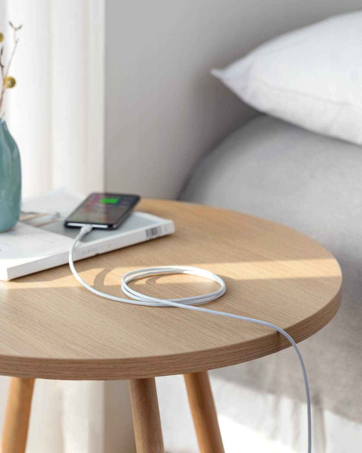 Anker USB C to Lightning Cable, 321 USB-C to Lightning Cable (6ft,White), MFi Certified for iPhone 13 Pro 12 Pro Max 12 11 X XS, AirPods Pro, Supports Power Delivery (Charger Not Included)