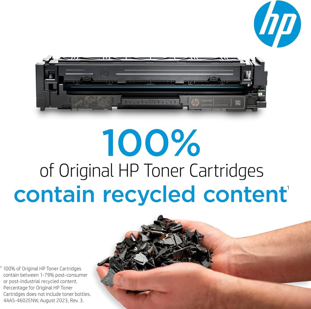 HP 206X High-Yield Toner Cartridge 4-Pack (Black, Cyan, Magenta, Yellow) | Compatible Color LaserJet Pro M255 & MFP M282/M283 Series Printers | W2110XQ1 Combo Pack