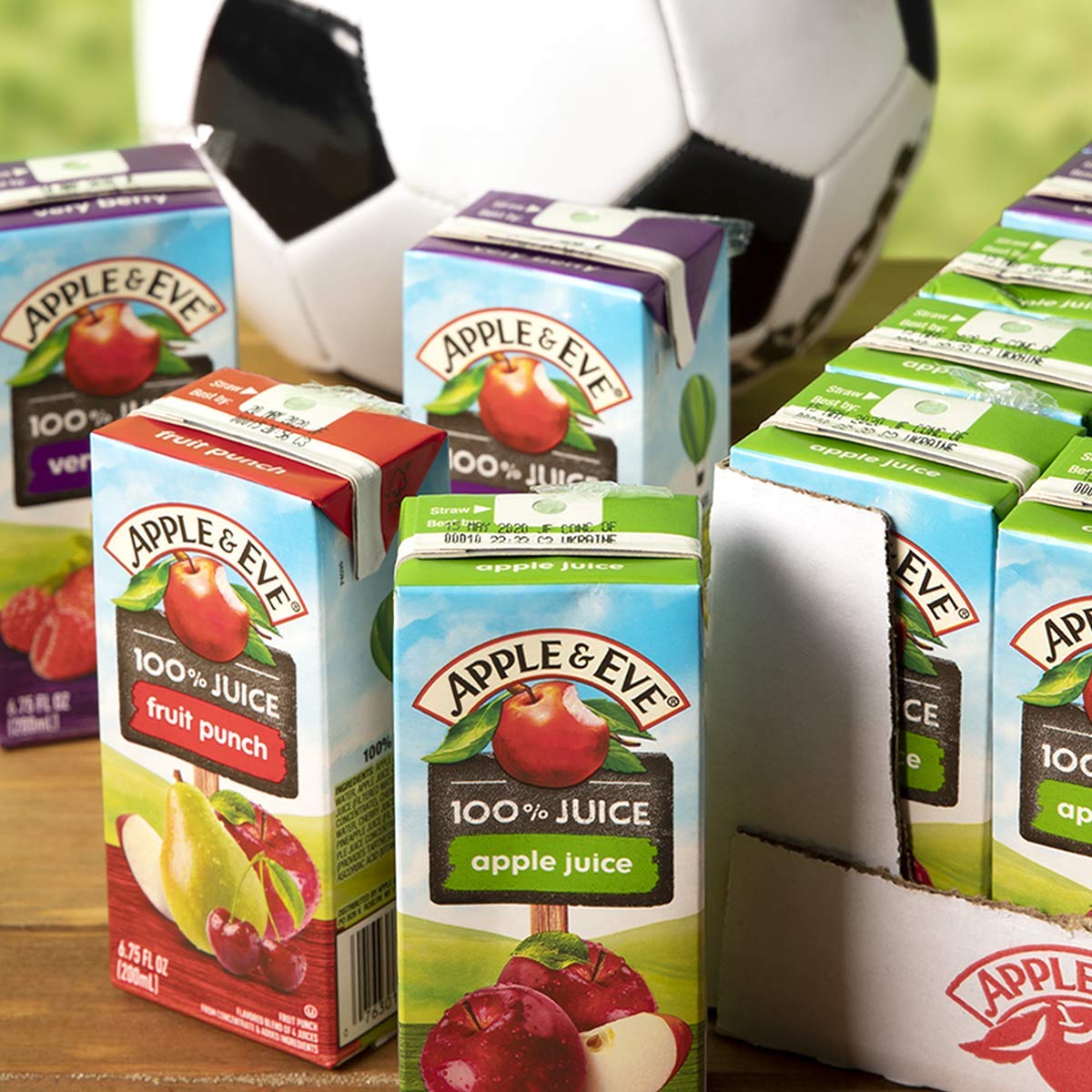 Apple & Eve 100% Juice Variety Pack, 6.75 Fl Oz, Pack of 32