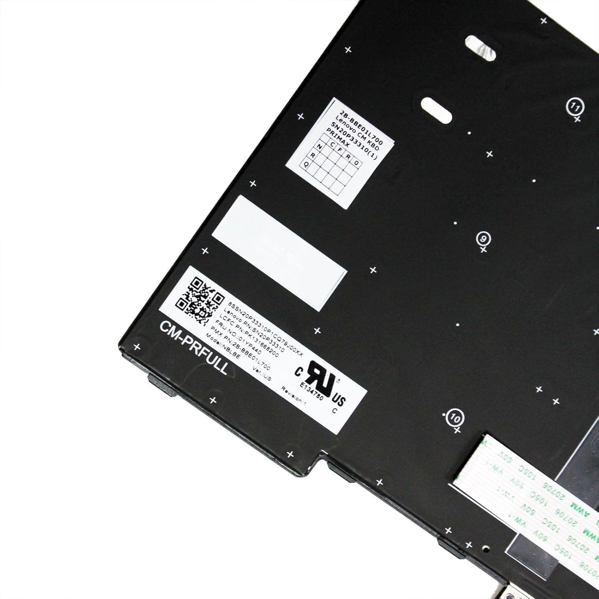 GinTai Keyboard Laptop 01YP440 with Backlit Replacement for Lenovo ThinkPad E480 T480s L480 L380 /L380 Yoga T490 E490 E495 T495 L390/L390 Yoga L490 T490 P43s 20RH, 20RJ