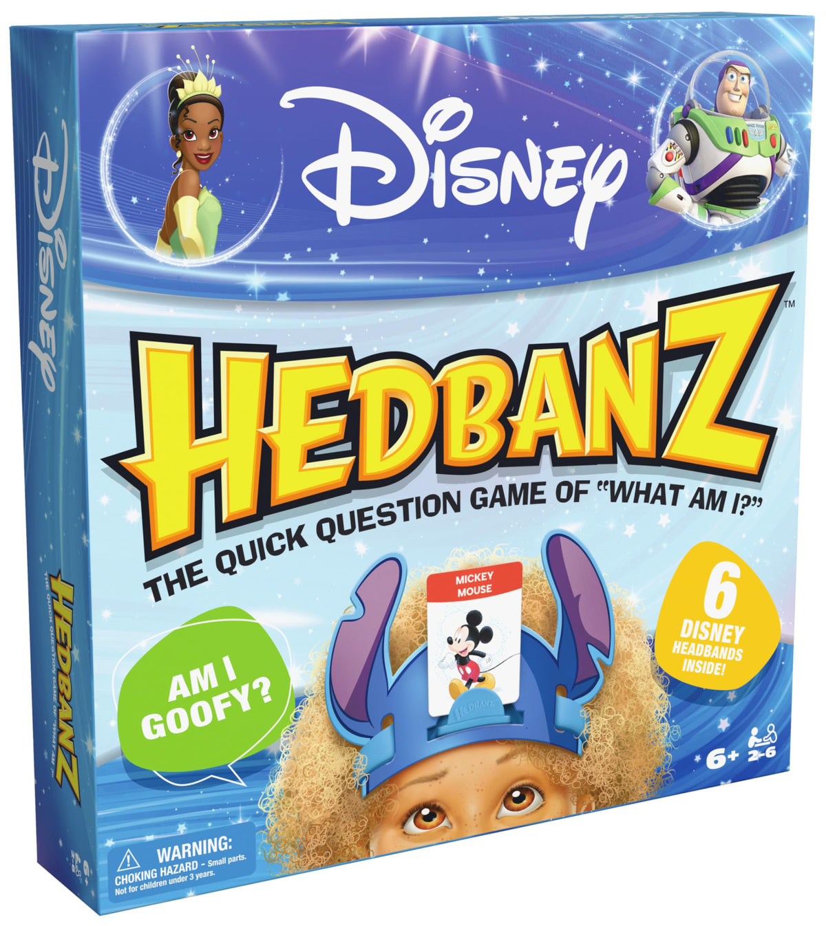 Hedbanz, Quick Question Picture Guessing Family Game for Game Night Headbands Board Game, for Adults and Kids Ages 7 and Up (Edition May Vary)