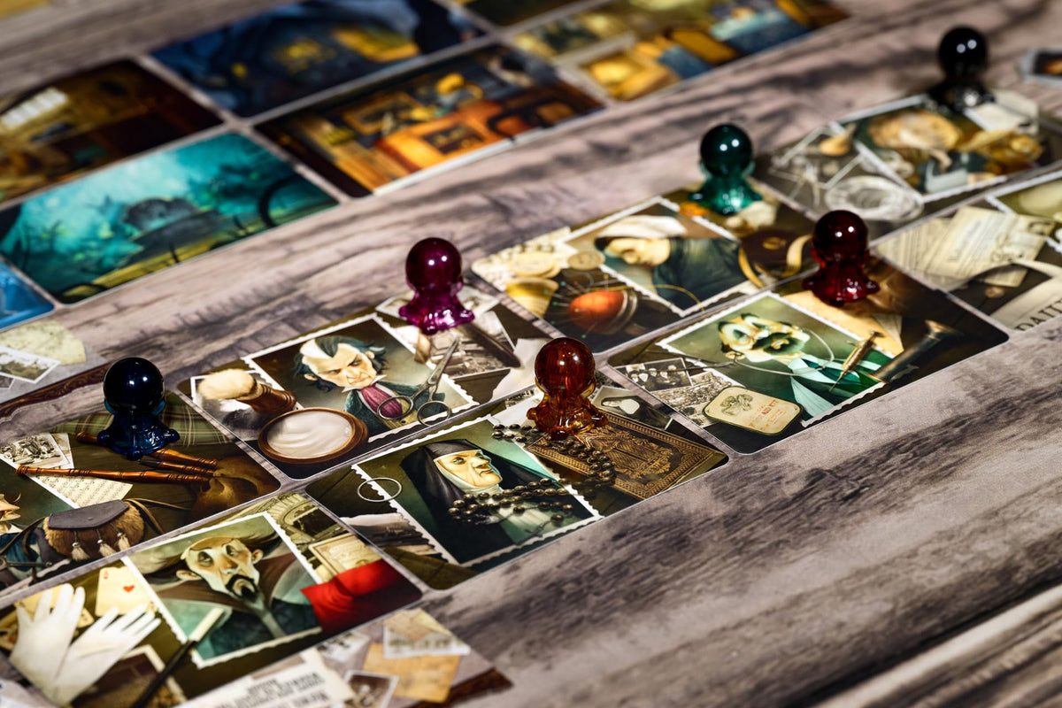 Asmodee Mysterium Board Game - Enigmatic Cooperative Mystery Game with Ghostly Intrigue, Family Fun for Kids & Adults, Ages 10+, 2-7 Players, 42 Minute Playtime