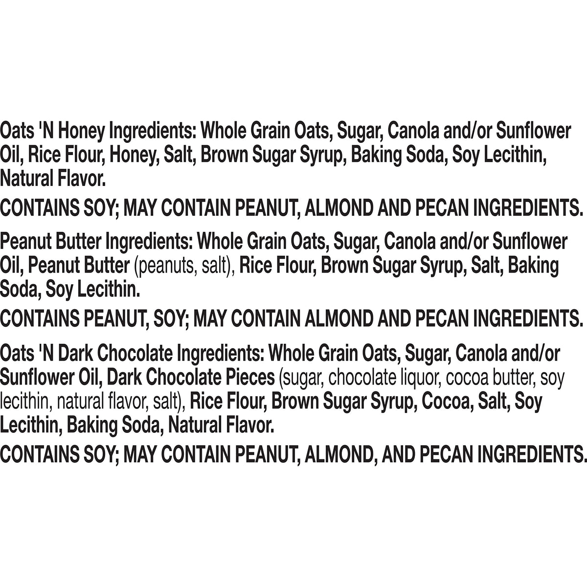 Nature Valley Crunchy Granola Bars, Value Pack, 120 Bars, 89.4 OZ Count (60 Pouches)