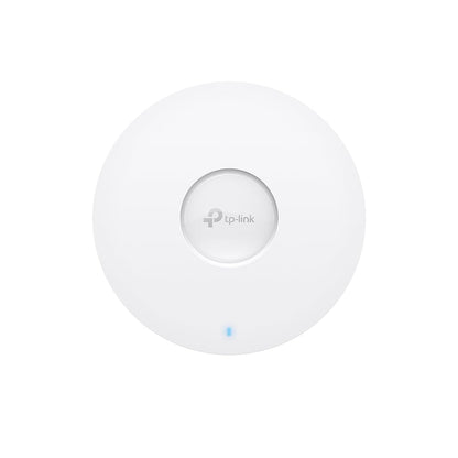 TP-Link EAP610 Omada Business WiFi 6 AX1800 Wireless Gigabit Access Point - Support Mesh, OFDMA, Seamless Roaming & MU-MIMO, SDN Integrated, Cloud Access & Omada App, PoE+ Powered, White, Dual-Band