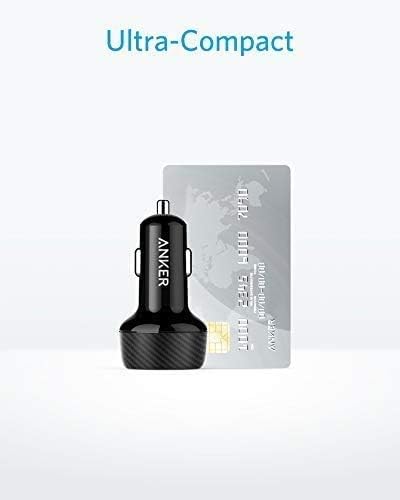 Car Charger, Anker Quick Charge 3.0 39W Dual USB Car Charger Adapter, PowerDrive Speed 2 for Galaxy S10/S9/S8/S7/S6/Plus, Note 9, PowerIQ for iPhone 11/XS/Max/XR/X/8/7, iPad Pro, LG, Nexus, and More
