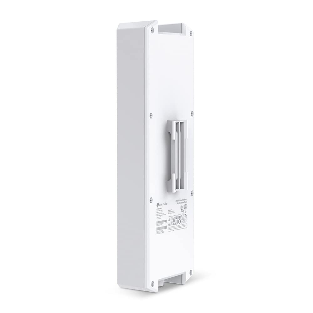 TP-Link Omada WiFi 6 Wireless Access Point - AX3000 Dual Band, 1G Port, PoE+ or DC Powered, DC Adapter Included, 5yr Warranty, Captive Portal, Mesh, WPA3, Roaming, Business WiFi Experience(EAP650)