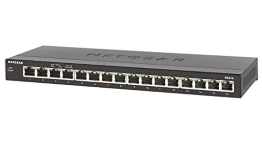 NETGEAR GS308 8-Port Gigabit Ethernet Network Switch, Hub, Internet Splitter, Desktop, Sturdy Metal, Fanless, Plug and Play