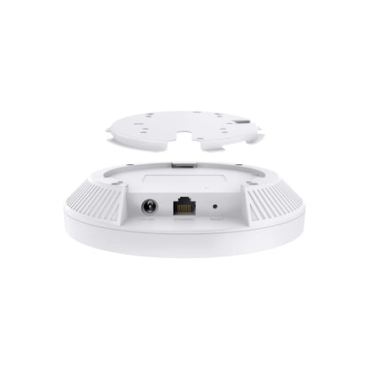 TP-Link EAP610 Omada Business WiFi 6 AX1800 Wireless Gigabit Access Point - Support Mesh, OFDMA, Seamless Roaming & MU-MIMO, SDN Integrated, Cloud Access & Omada App, PoE+ Powered, White, Dual-Band