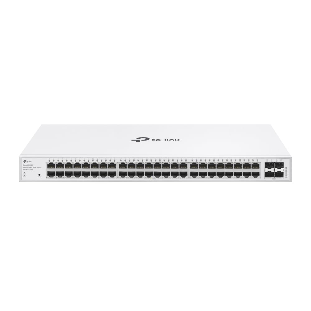 TP-Link TL-SG108S 8 Port Gigabit Ethernet Switch | Desktop/Wall-Mount | Plug & Play | Fanless | Sturdy Metal | 3 Year Manufacturer Warranty | 802.1p/DSCP QoS & IGMP Snooping | Compact Design