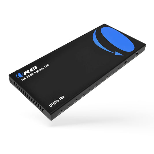 OREI UltraHD 4K @ 60 Hz 1 x 2 HDMI Splitter 1 in 2 Out (2 Port) 4:4:4 8-bit - Does Not Bypass HDCP, 18 Gbps, 4K HDMI Splitter