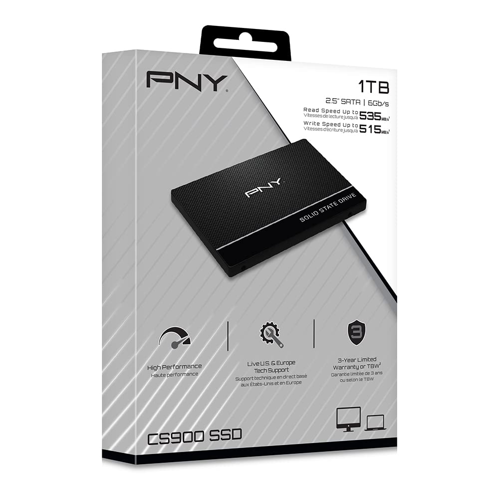 PNY CS900 250GB 2.5" SATA III Internal SSD