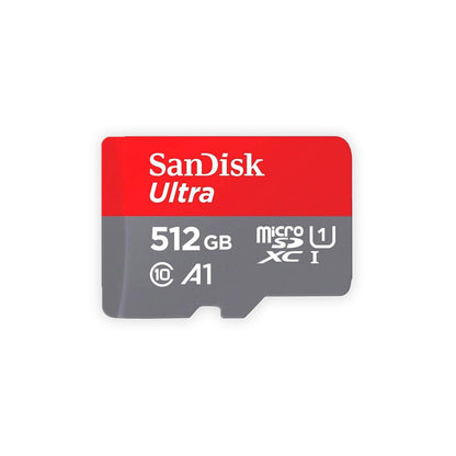 SANDISK 256GB Ultra microSD Card + Adapter, Up to 150MB/s Read Speeds