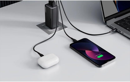 Anker 737 GaNPrime, 120W USB C Charger, PPS 3-Port Fast Compact Foldable Wall Charger for MacBook Pro/Air, iPad Pro, iPhone 16/Pro, Galaxy S22/S21, Dell XPS 13, Note 20/10+, and More Devices