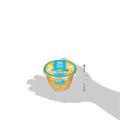 Dole Fruit Bowls Mixed Fruit in 100% Juice Snacks, 7oz 12 Total Cups, Gluten & Dairy Free, Bulk Lunch Snacks for Kids & Adults