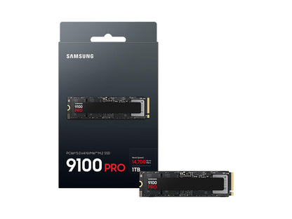 Samsung SSD 9100 PRO 2TB, PCIe 5.0x4 M.2 2280, Up to 14,700MB/s
