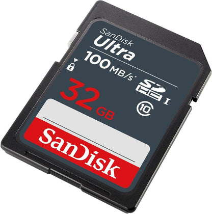 SanDisk 32GB Ultra 100MBs SDHC Memory Card