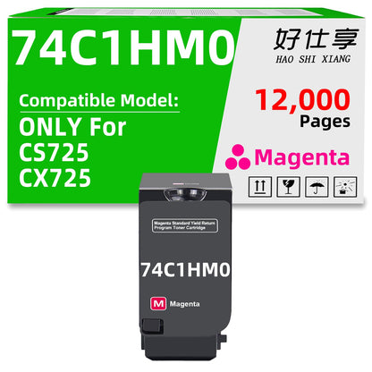 74C0W00 Waste Toner Bottle Compatible for Lexmark CS720 CS725 CX725 CS727 CS728 CX727 Laser Printer(74C0W00 Waste Toner Bottle 90000Pages 1Pack)