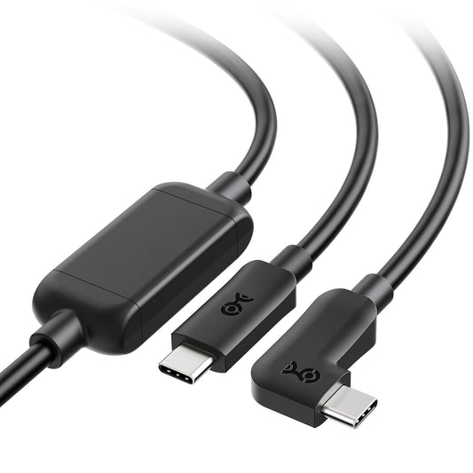 Cable Matters Unidirectional Active USB C Cable 16.4 ft for Oculus Quest 2 Headset and Hard Drives (Compatible with Oculus Link Cable) 5Gbps Data Transfer, No Video, No Power Delivery Support
