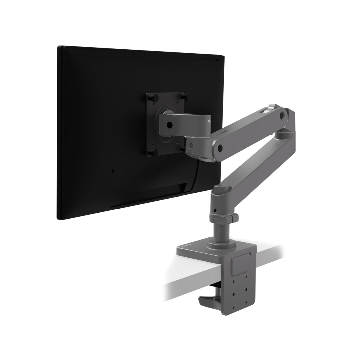 Ergotron – LX Monitor Arm, Single Monitor Desk Mount – fits Flat Curved Ultrawide Computer Monitors up to 34 Inches, 7 to 25 lbs, VESA 75x75mm or 100x100mm – Polished Aluminum