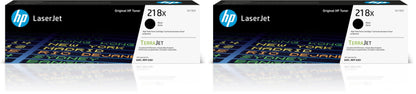 HP 218X High-Yield Toner Cartridge 4-Pack (Black, Cyan, Magenta, Yellow) | Compatible Color LaserJet Pro 3201 & MFP 3301 Series Printers | W2180XQ1 Combo Pack