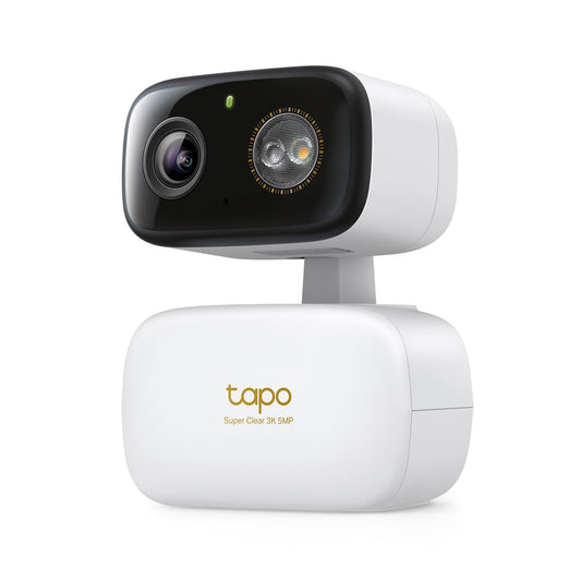 Tapo 2K+ Indoor/Outdoor Wired Security Camera - 2024 PCMag Editors' Choice, Person/Pet/Vehicle Detection, Baby Monitoring, Color Night Vision, Subscription-Free Local Storage or Optional Cloud, C120