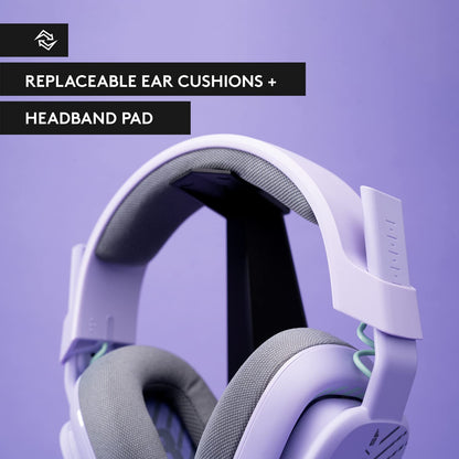 Logitech G Astro A10 Gen 2 Cross-Platform Wired Gaming Headset for PlayStation 5/4, Xbox S|X, Nintendo Switch, PC: 3.5mm Headphone Jack, 32mm Drivers, Flip-to-Mute Mic, Over-Ear - Grey