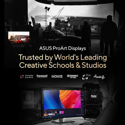 ASUS ProArt Display PA278QV 27” WQHD (2560 x 1440) Monitor, 100% sRGB/Rec. 709 ΔE < 2, IPS, DisplayPort HDMI DVI-D Mini DP, Calman Verified, Eye Care, Anti-Glare, Tilt Pivot Swivel Height Adjustable