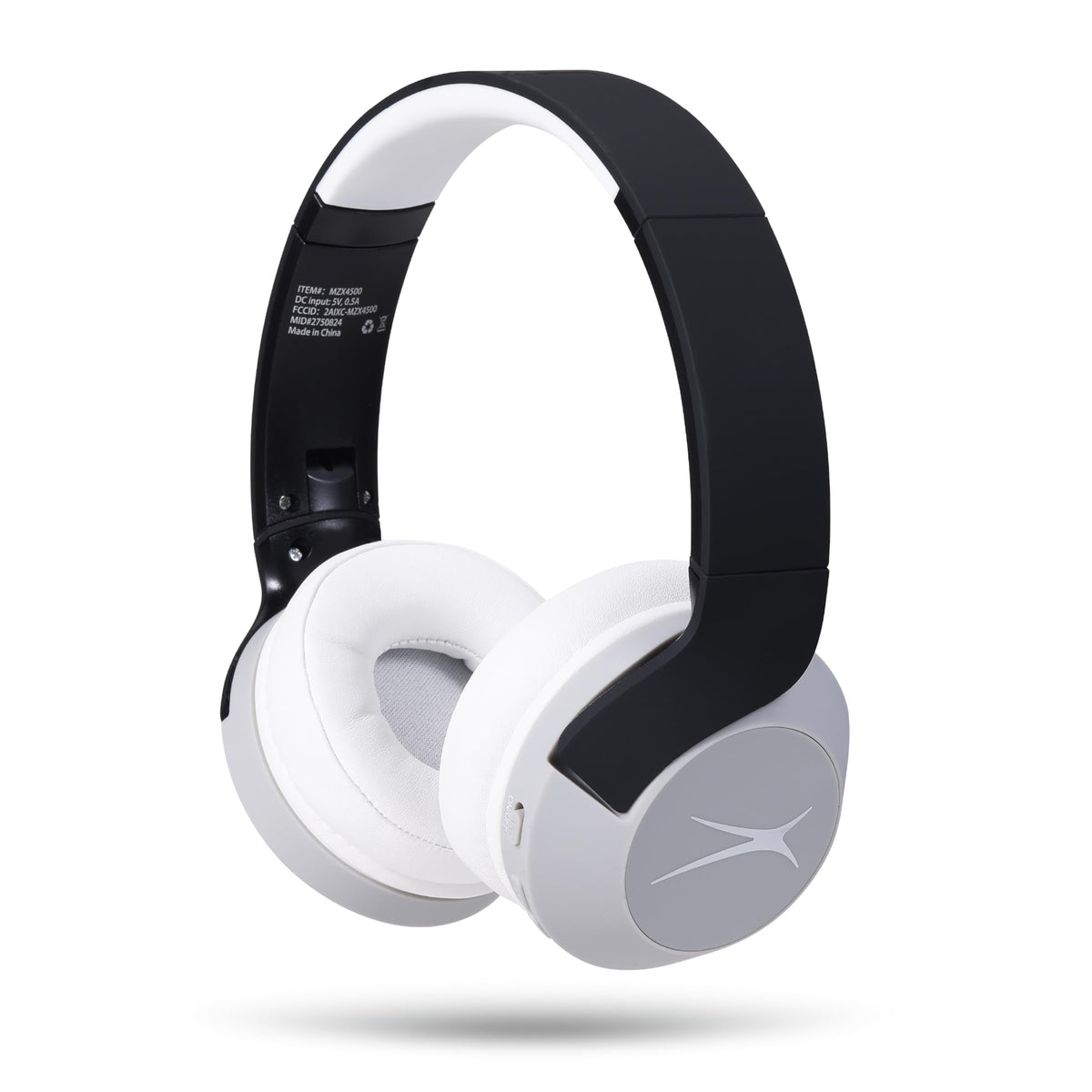 Altec Lansing Kid Safe Noise Cancelling Wireless Headphones 15H Battery, 85dB Volume Limit, Foldable Design Powerful Sound, Active Noise Cancellation Perfect for Kids Ages 7+ (Whiteout Pop Pink)