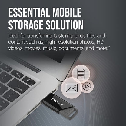 PNY 256GB Attaché X USB 3.2 Gen 1 Flash Drive