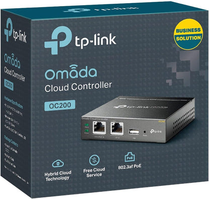 TP-Link Hardware Controller (OC200) – SDN Integrated, Powered, Manages up to 100 Devices, Intelligent Network Monitoring, Cloud Access, App Support