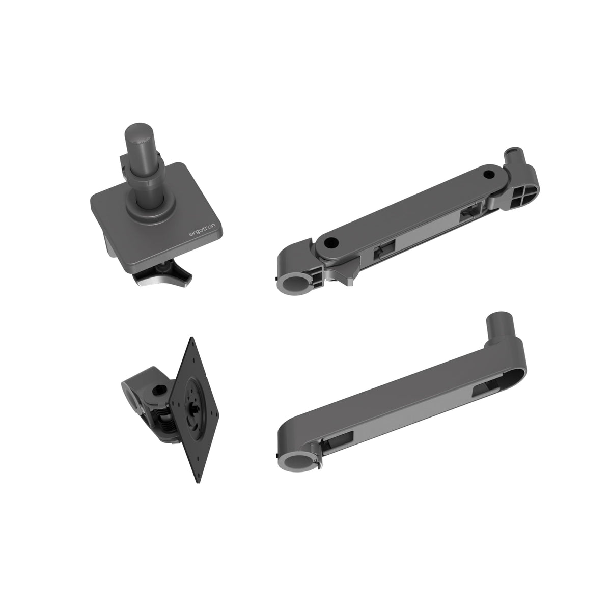 Ergotron – LX Monitor Arm, Single Monitor Desk Mount – fits Flat Curved Ultrawide Computer Monitors up to 34 Inches, 7 to 25 lbs, VESA 75x75mm or 100x100mm – Polished Aluminum