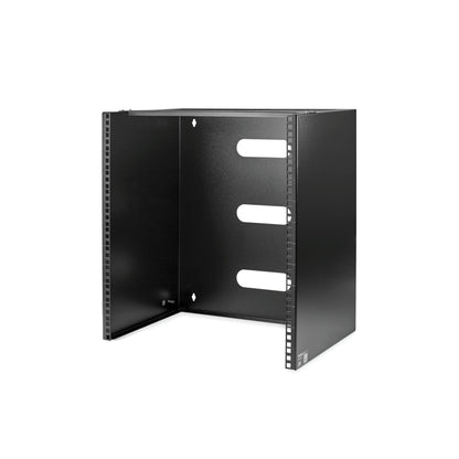 StarTech.com 6U Wall Mount Network Rack - 14 Inch Deep (Low Profile) - 19" Patch Panel Bracket for Shallow Server and IT Equipment, Network Switches - 44lbs/20kg Weight Capacity, Black (WALLMOUNT6)