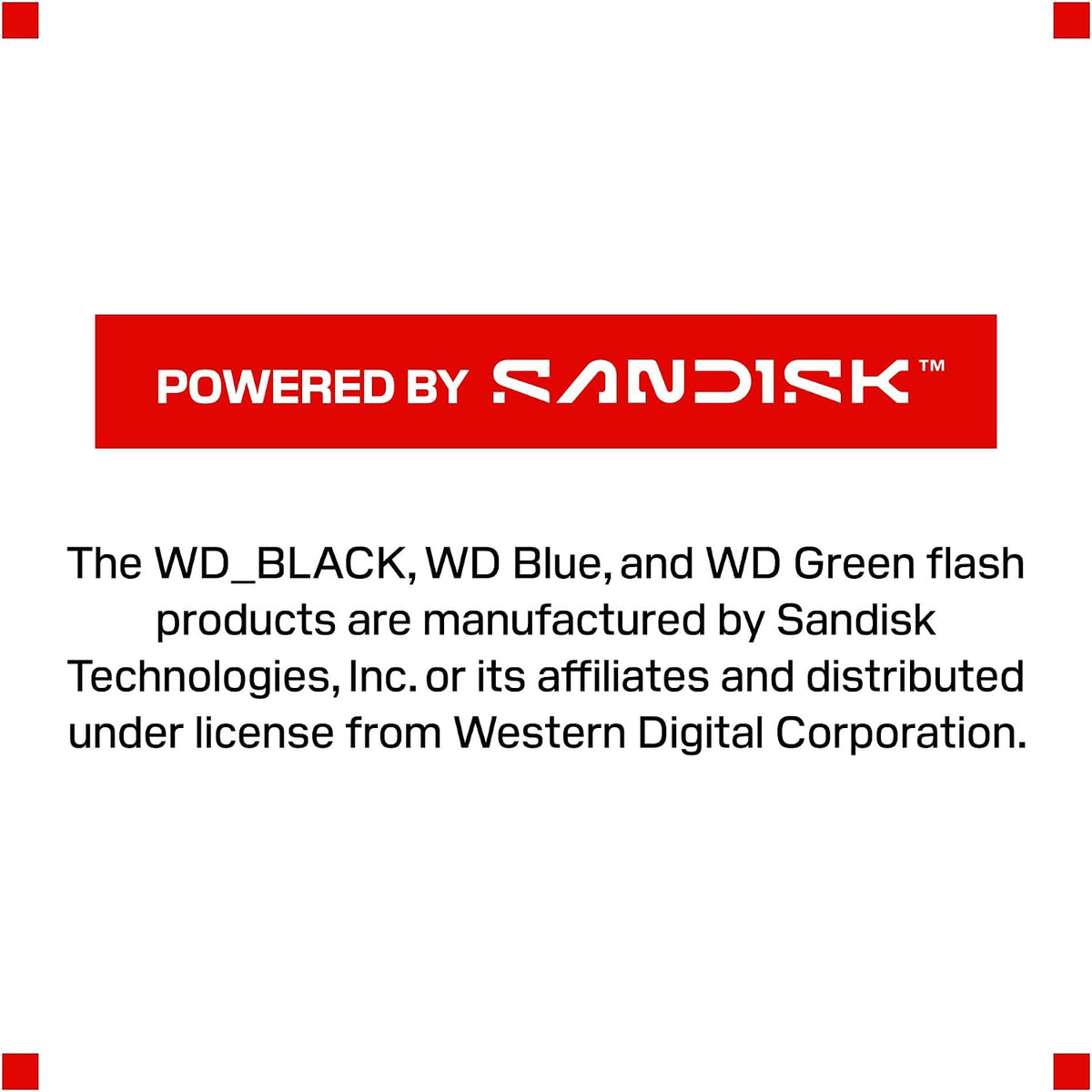 WD_Black SN7100 1TB NVMe SSD - Gen4 PCIe, M.2 2280, Up to 7,250 MB/s Read Speed, Up to 6,900 MB/s Write Speed, Next Gen TLC 3D NAND, for Laptops, Handheld Gaming Devices - WDS100T4X0E