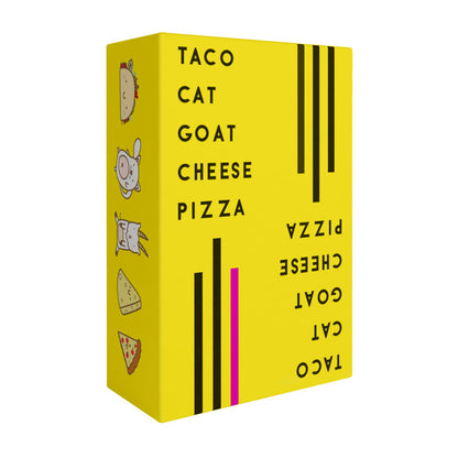 Taco Cat Goat Cheese Pizza Wildly Entertaining Card Game for Family and Group Game Night | Easy to Learn and Play with 10-15 Minute Rounds | Fun for Kids, Teens, Adults, and Families | 2-8 Players