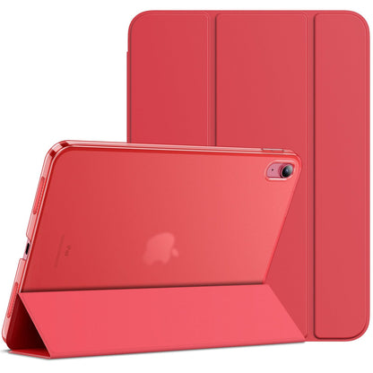 JETech Case for iPad (A16) 11th Generation 11 Inch 2025 / iPad 10th Generation 10.9 Inch 2022, Slim Smart Cover with Hard PC Translucent Back, Supports Touch ID, Auto Wake/Sleep (Navy Blue)