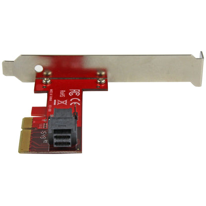 StarTech.com M.2. PCI-e NVMe to U.2 (SFF-8639) Adapter - Not Compatible with SATA Drives or SAS Controllers - For M.2 PCIe NVMe SSDs - PCIe M.2 Drive to U.2 Host Adapter - M2 SSD Converter, TAA