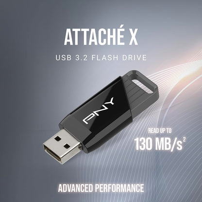 PNY 256GB Attaché X USB 3.2 Gen 1 Flash Drive