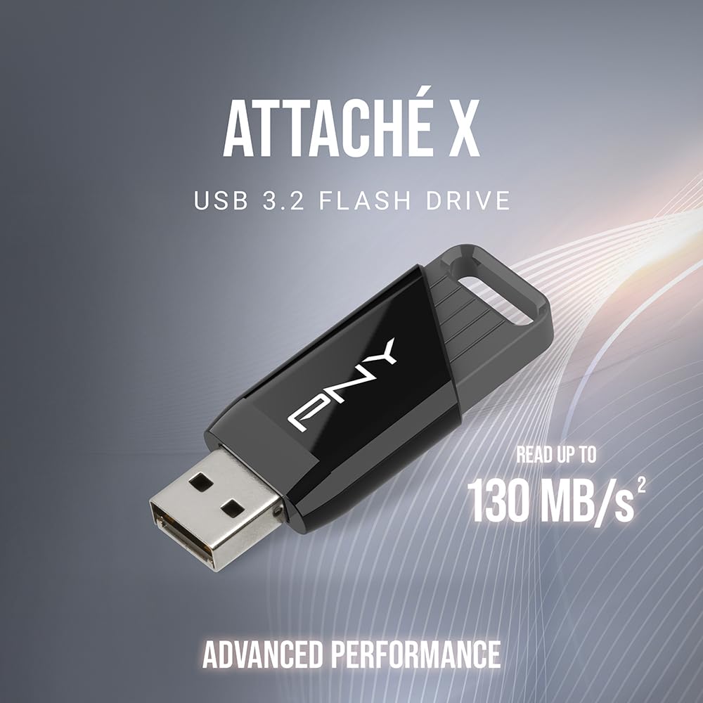 PNY 256GB Attaché X USB 3.2 Gen 1 Flash Drive