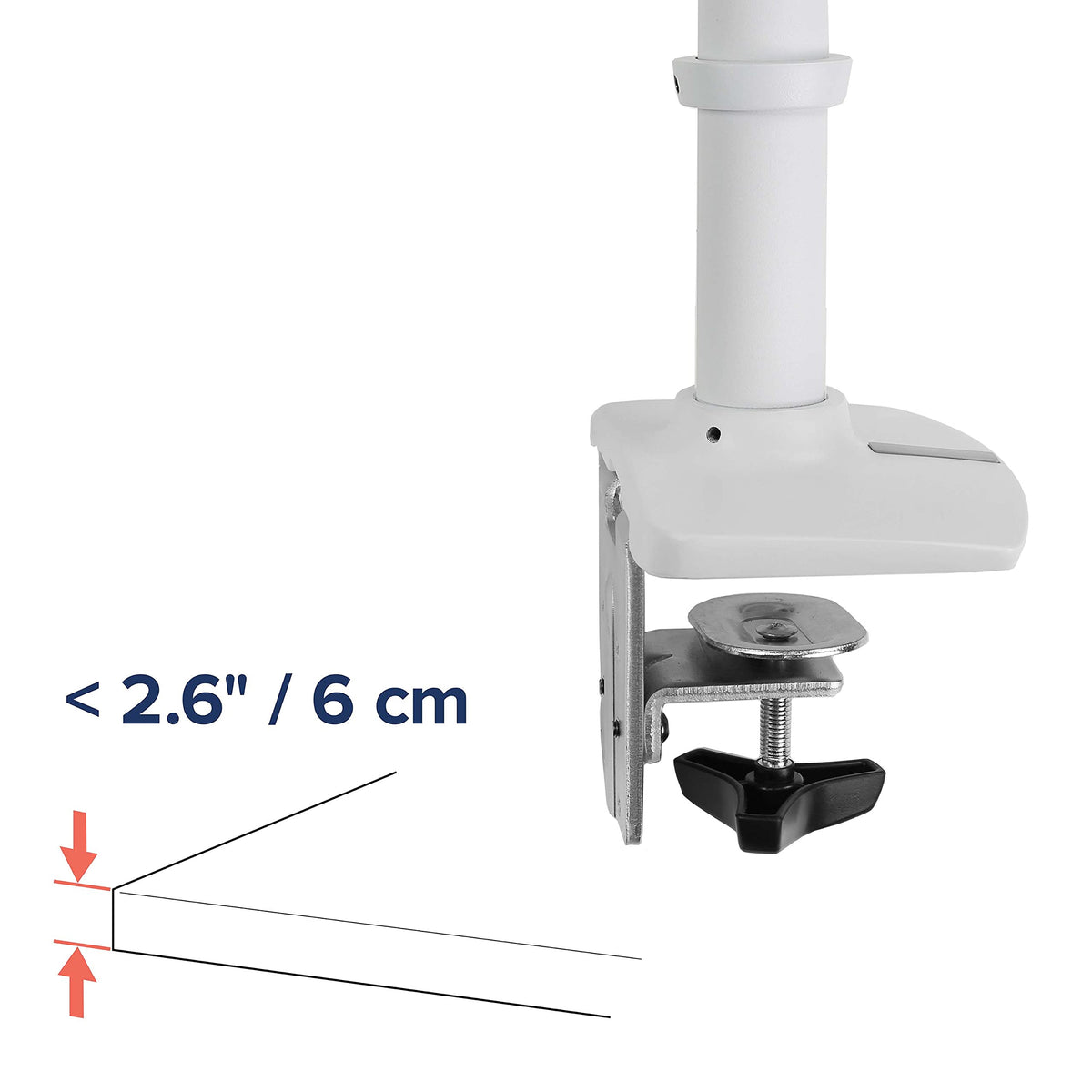 Ergotron – LX Monitor Arm, Single Monitor Desk Mount – fits Flat Curved Ultrawide Computer Monitors up to 34 Inches, 7 to 25 lbs, VESA 75x75mm or 100x100mm – Polished Aluminum