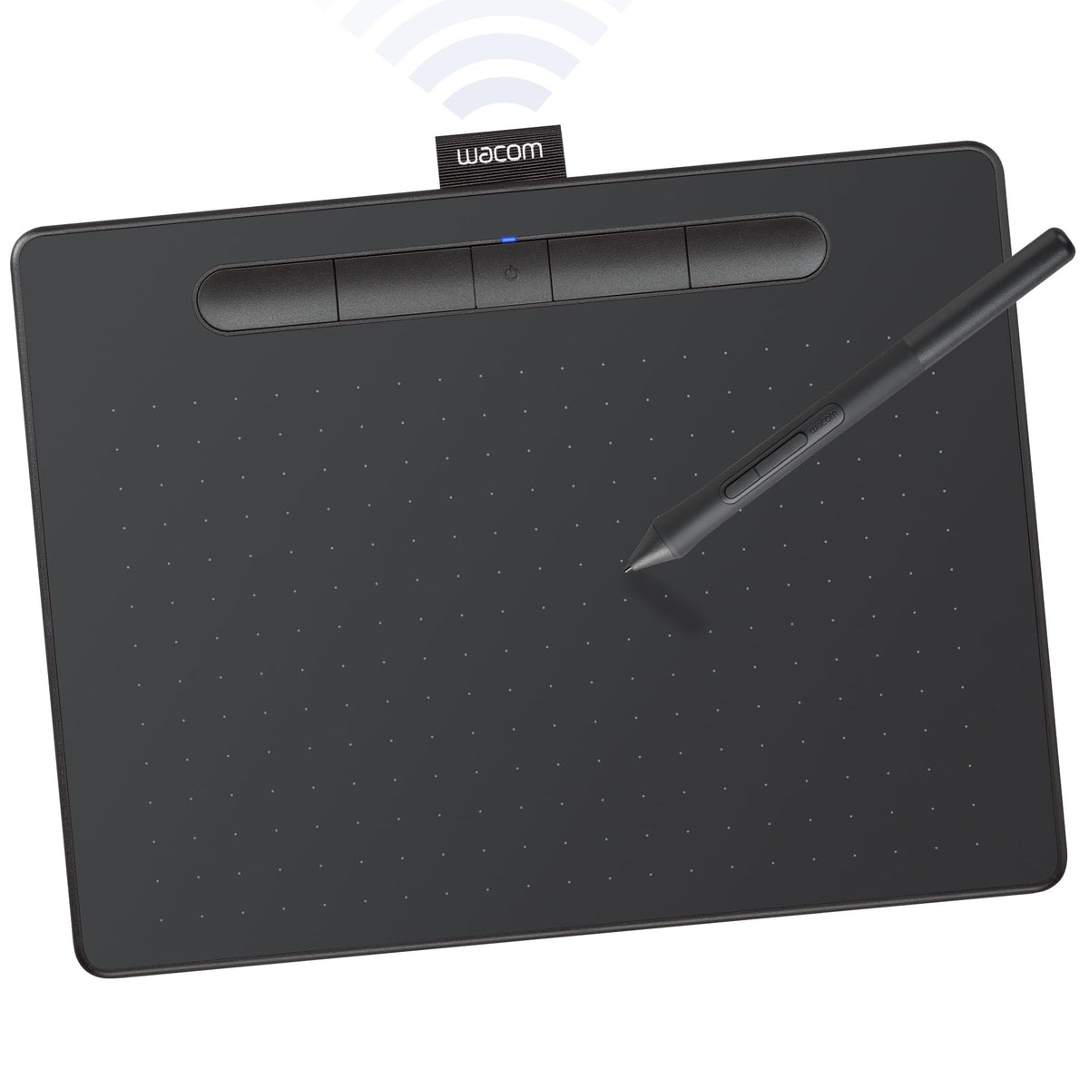 Wacom Intuos Small Graphics Drawing Tablet, Includes Training & Software; 4 Customizable ExpressKeys Compatible with Chromebook Mac Android & Windows, Black
