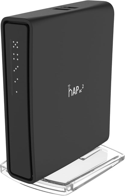 MikroTik hAP ac2 RBD52G-5HacD2HnD-TC Dual-Concurrent 2.4/5GHz Access Point, 802.11a/b/g/n/ac, 5 x Gigabit Ethernet ports