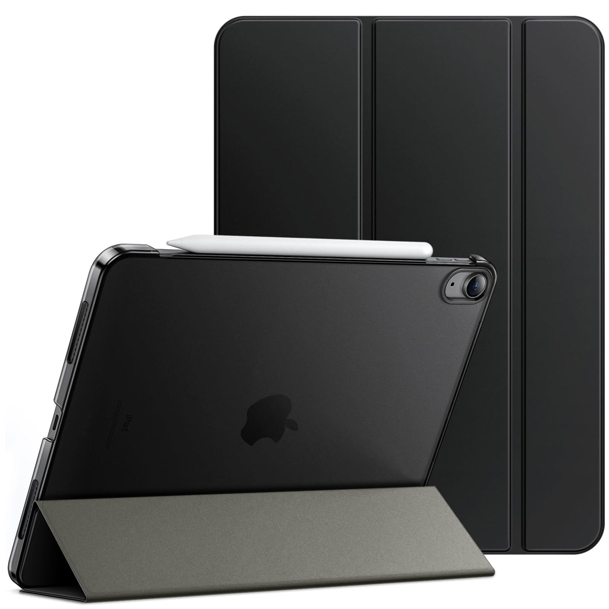 JETech Case ONLY for iPad Air 11-Inch M4/M3/M2 (2026/2025/2024), iPad Air 5/4 (2022/2020 5th/4th Generation 10.9-Inch), Slim Stand Hard Back Shell Cover with Auto Wake/Sleep (Starlight)