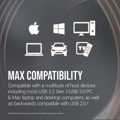 PNY 256GB Attaché X USB 3.2 Gen 1 Flash Drive