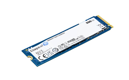Kingston NV3 1TB M.2 2280 NVMe SSD | PCIe 4.0 Gen 4x4 | Up to 6000 MB/s | SNV3S/1000G