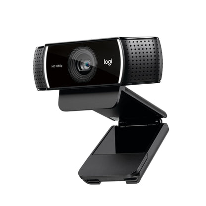 Logitech C920x HD Pro PC Webcam, Full HD 1080p/30fps Video, Clear Audio, HD Light Correction, Works with Microsoft Teams, Google Meet, Zoom, Nintendo Switch 2’s new GameChat Mode, Mac/Tablet- Black