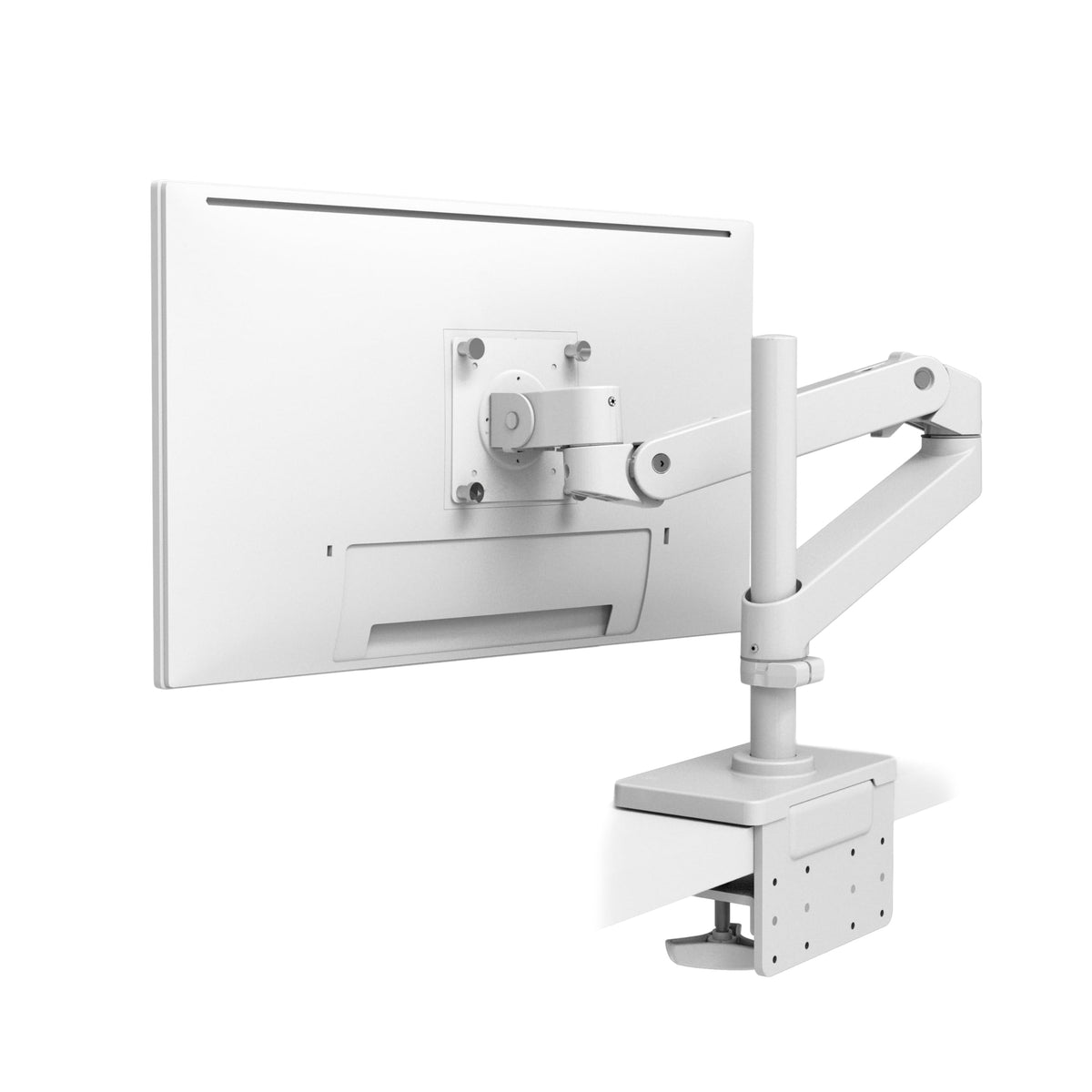 Ergotron – LX Monitor Arm, Single Monitor Desk Mount – fits Flat Curved Ultrawide Computer Monitors up to 34 Inches, 7 to 25 lbs, VESA 75x75mm or 100x100mm – Polished Aluminum
