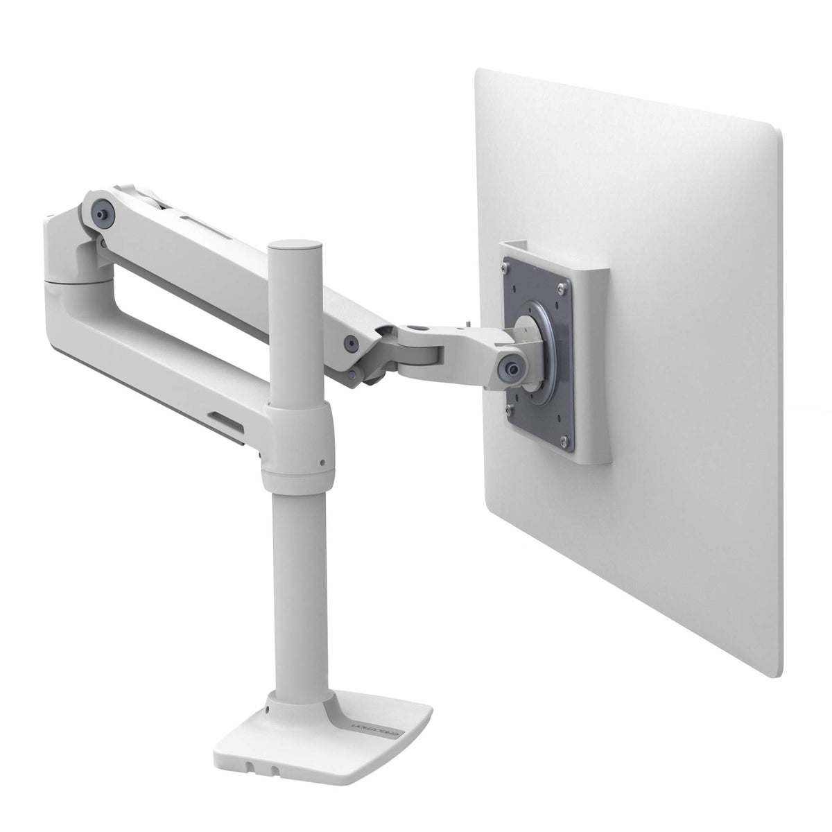 Ergotron – LX Monitor Arm, Single Monitor Desk Mount – fits Flat Curved Ultrawide Computer Monitors up to 34 Inches, 7 to 25 lbs, VESA 75x75mm or 100x100mm – Polished Aluminum